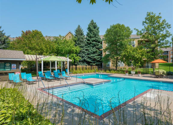 Outdoor Pool at Mallard Ridge, Maple Grove, MN
