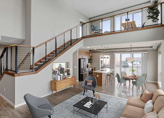 Bi-Level Penthouse Apartment with High Ceilings and Luxury Finishes at Nuvelo at Parkside, Apple Valley, 55124