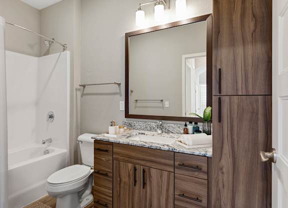 Downstairs Bathroom at The Mera, St Louis Park, 55426
