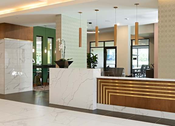 Concierge Desk at Nuvelo at Parkside, Minnesota