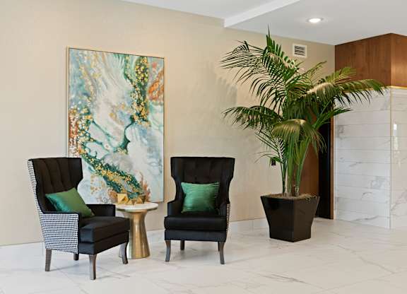 Lobby at Nuvelo at Parkside, Apple Valley