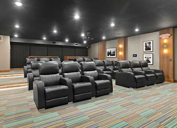 Theater Room at Nuvelo at Parkside, Apple Valley, Minnesota