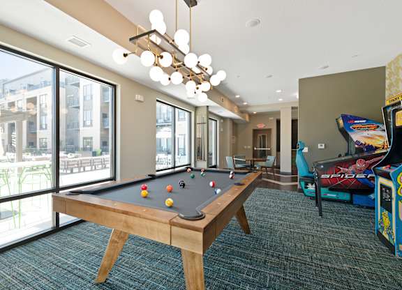 Billiards at Nuvelo at Parkside, Apple Valley, MN