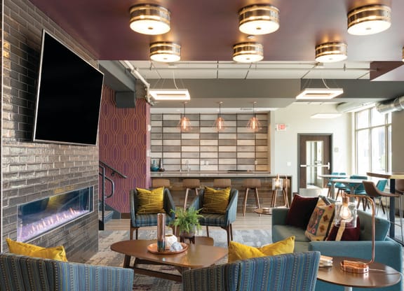 Social Lounge at Galante at Parkside, Minnesota