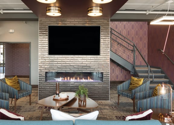 Clubroom at Galante at Parkside, Apple Valley, Minnesota