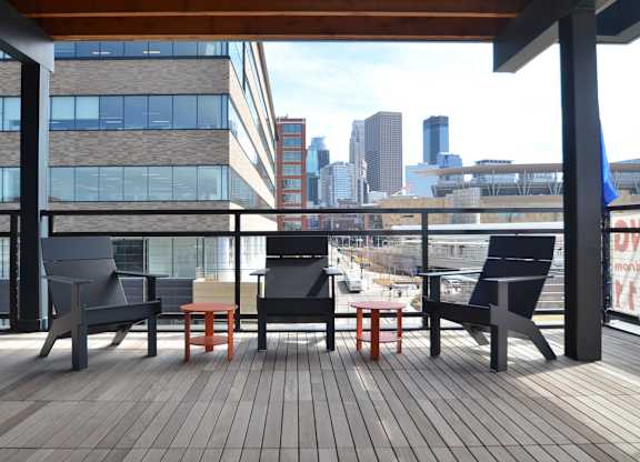 Roof at The Palmer, Minneapolis, 55401