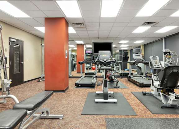Modern Fitness Center at The Edina Towers, Edina, Minnesota