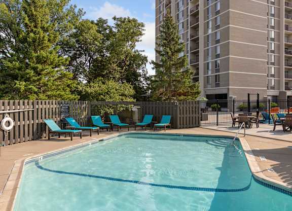 Pool at The Edina Towers, Edina, MN, 55435