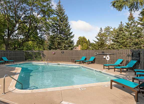 Pool With Sundecks at The Edina Towers, Edina