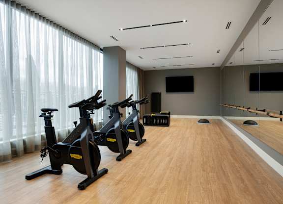 Cycle room at The Mera, Minnesota, 55426
