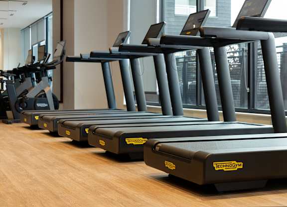 fitness center at The Mera, St Louis Park, Minnesota