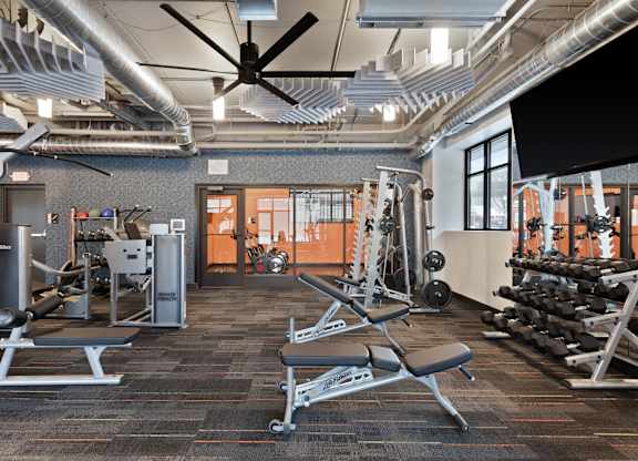Fitness Center at The Palmer, Minneapolis
