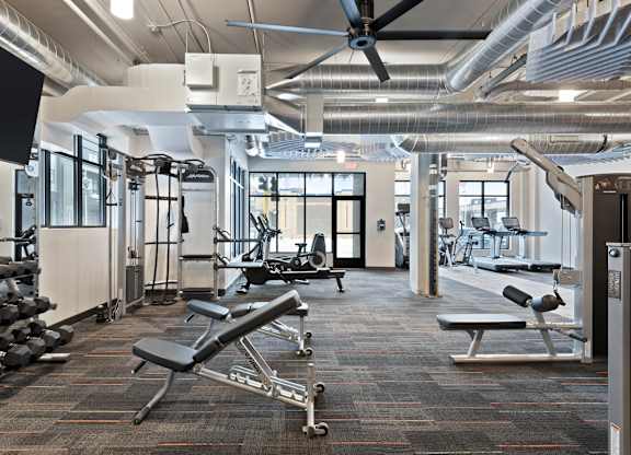 Gym at The Palmer, Minnesota