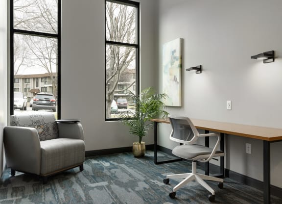 Work station at Villages on McKnight, St. Paul, Minnesota