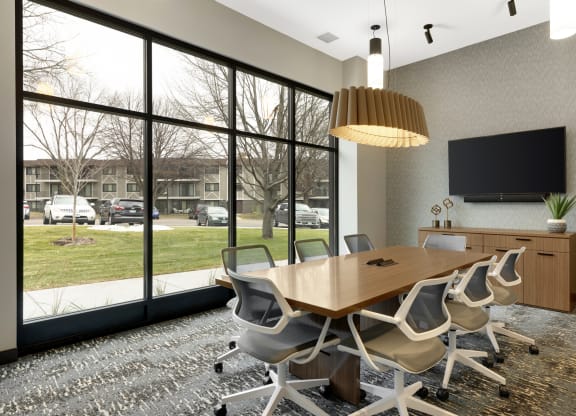 Resident meeting space  at Villages on McKnight, Minnesota, 55119