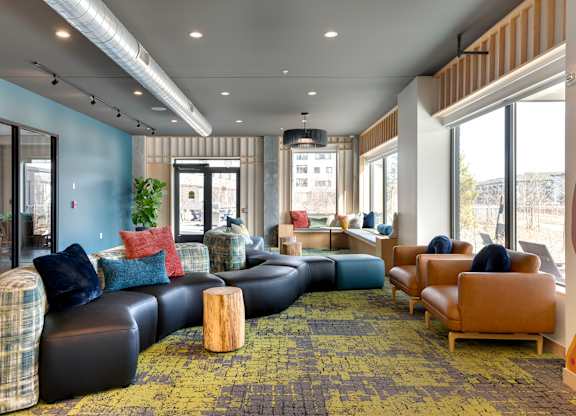 Zelia on Seven Lobby seating