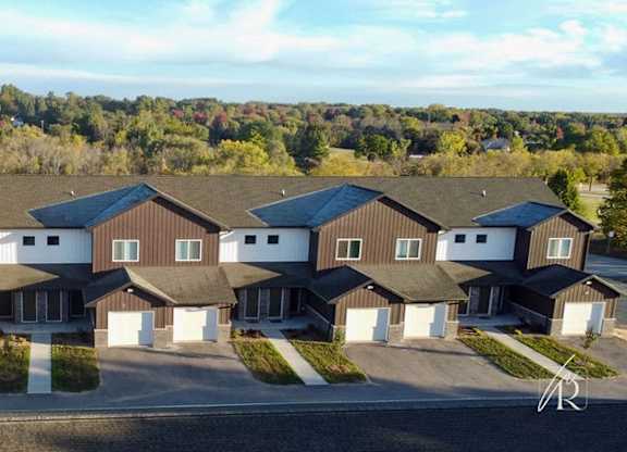 Aerial view of Alta Exterior