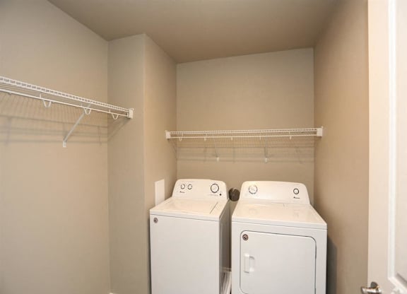 Full Sized Washer and Dryer