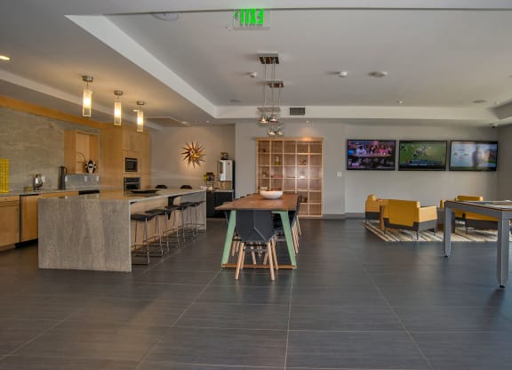 Clubroom with Billards