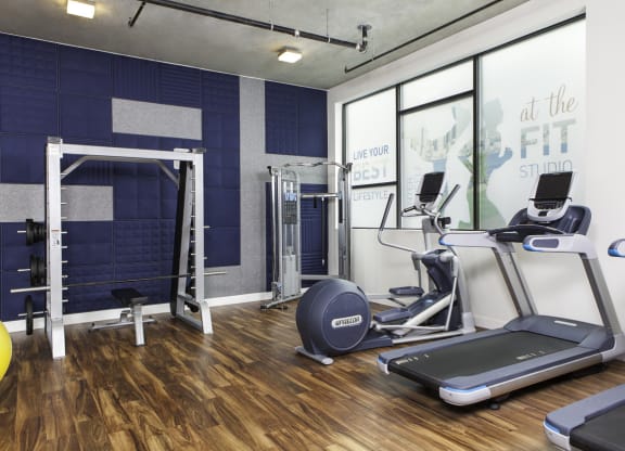 4730 California Apartments Fitness Studio