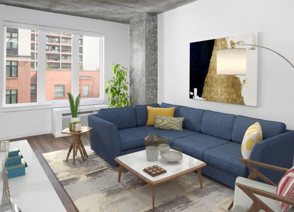 Exposed Concrete Accents