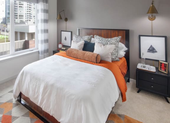 Ella Apartments Model Bedroom