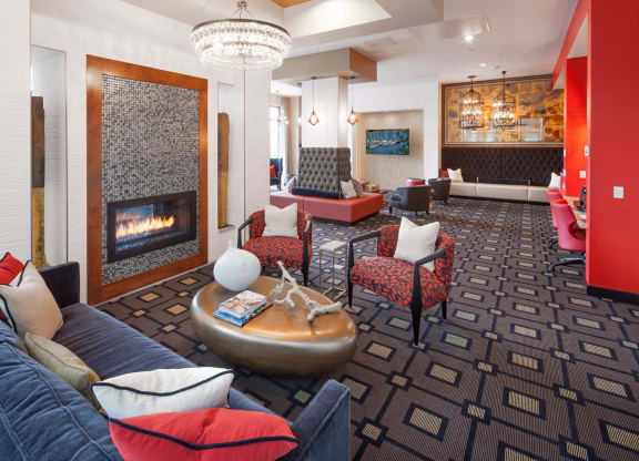 Ella Apartments Clubhouse Lounge