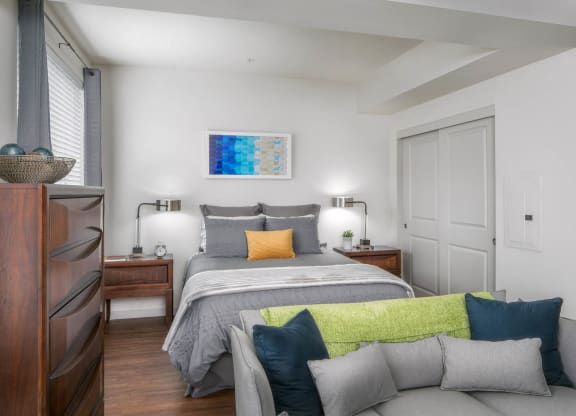 Ella Apartments Model Bedroom
