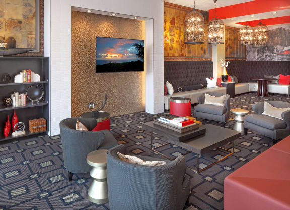 Ella Apartments Clubhouse Lounge