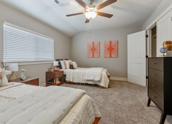Spacious Bedrooms