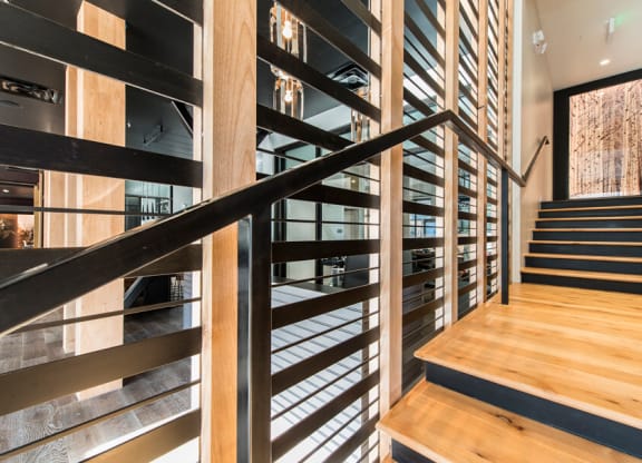 Gunbarrel Center Stylish Stairs