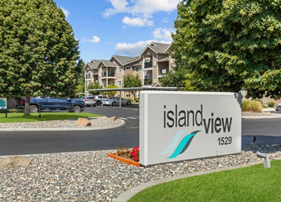 Island View Sign