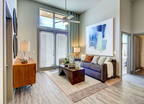 Large Windows & High Ceilings