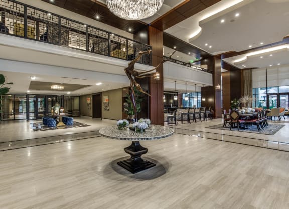 Hotel-Inspired Lobby