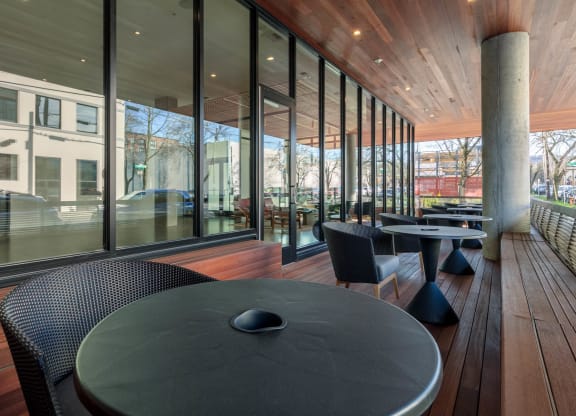 Outdoor Bistro Seating