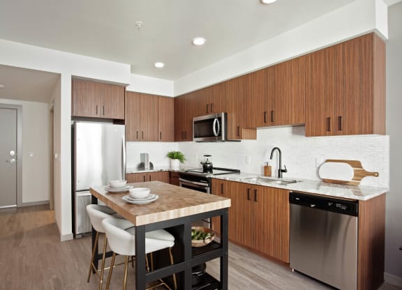 Tempo PDX Model Kitchen