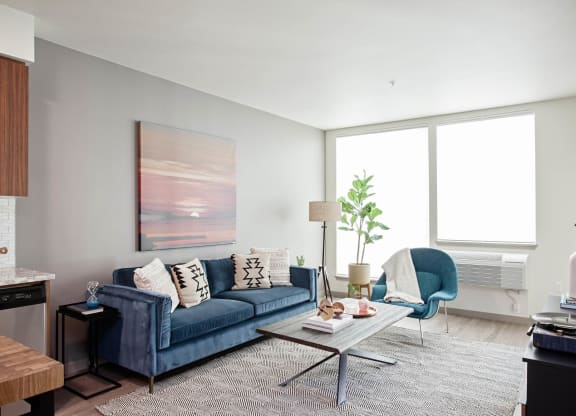 Tempo PDX Model Living Room