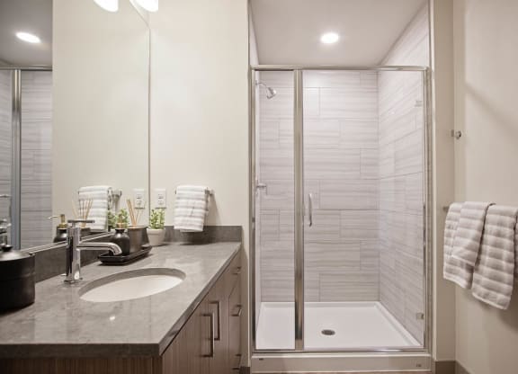 Tempo PDX Model Bathroom