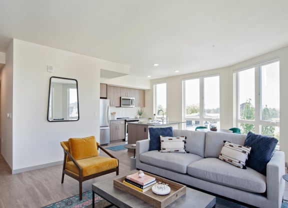 Tempo PDX Model Living Room
