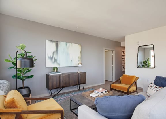 Tempo PDX Model Living Room