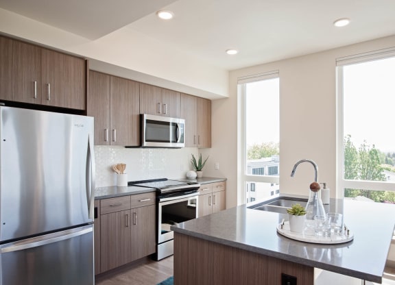 Tempo PDX Model Kitchen