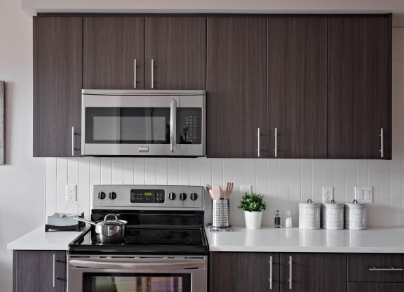 North Hollow Apartments Model Kitchen