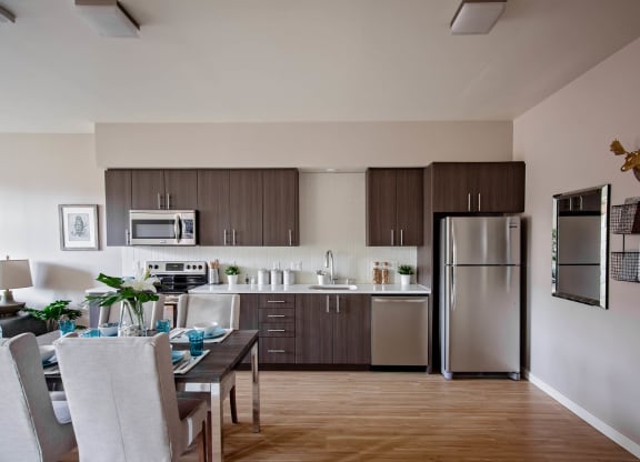 North Hollow Apartments Model Dining Room