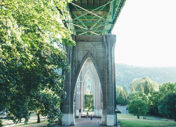 under the bridge by person on 500px