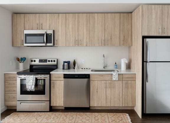 Northpointe Apartments Model Kitchen