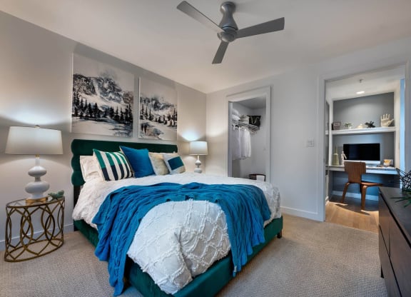 Berber Carpet & Ceiling Fans
