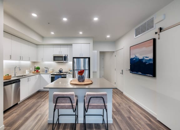 Modern, Flat-Panel Cabinets