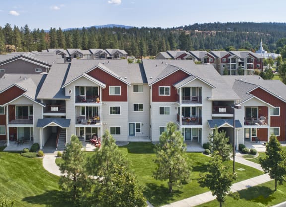 Pine Valley Ranch Apartments Aerial View