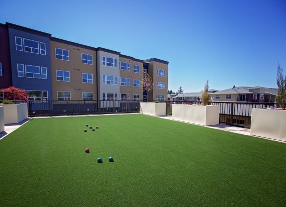Portera at the Grove_Wilsonville  Bocce ball court