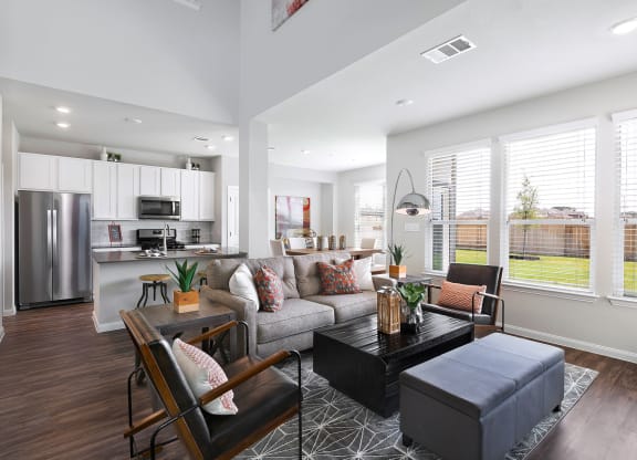 Rivers Edge Apartments Furnished Apartment Interior with Modern Finishes